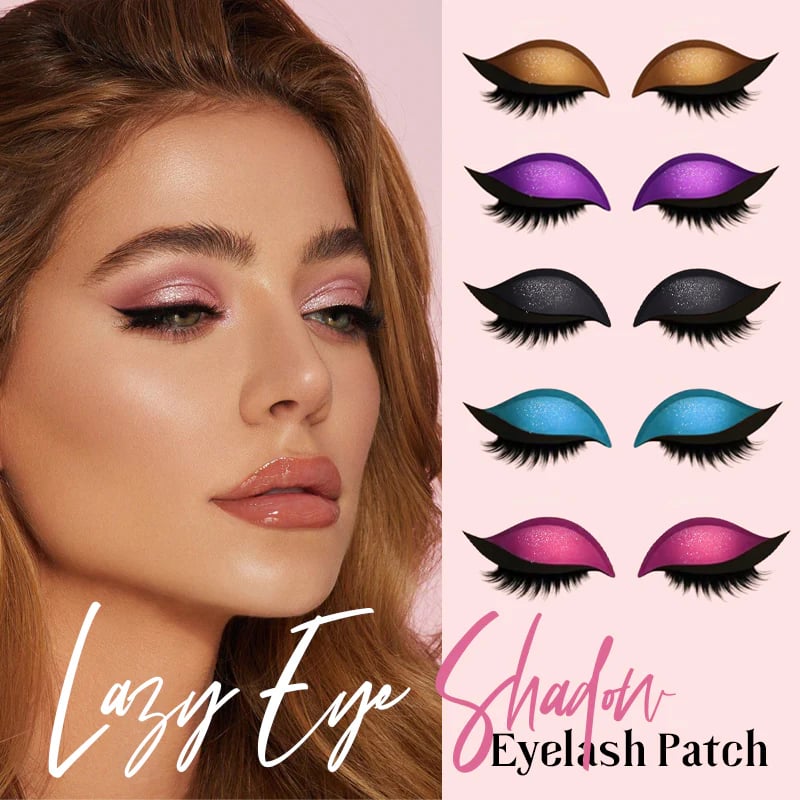 Augen-Makeup Patch mit Lidschatten und Wimpern -    Zorenza