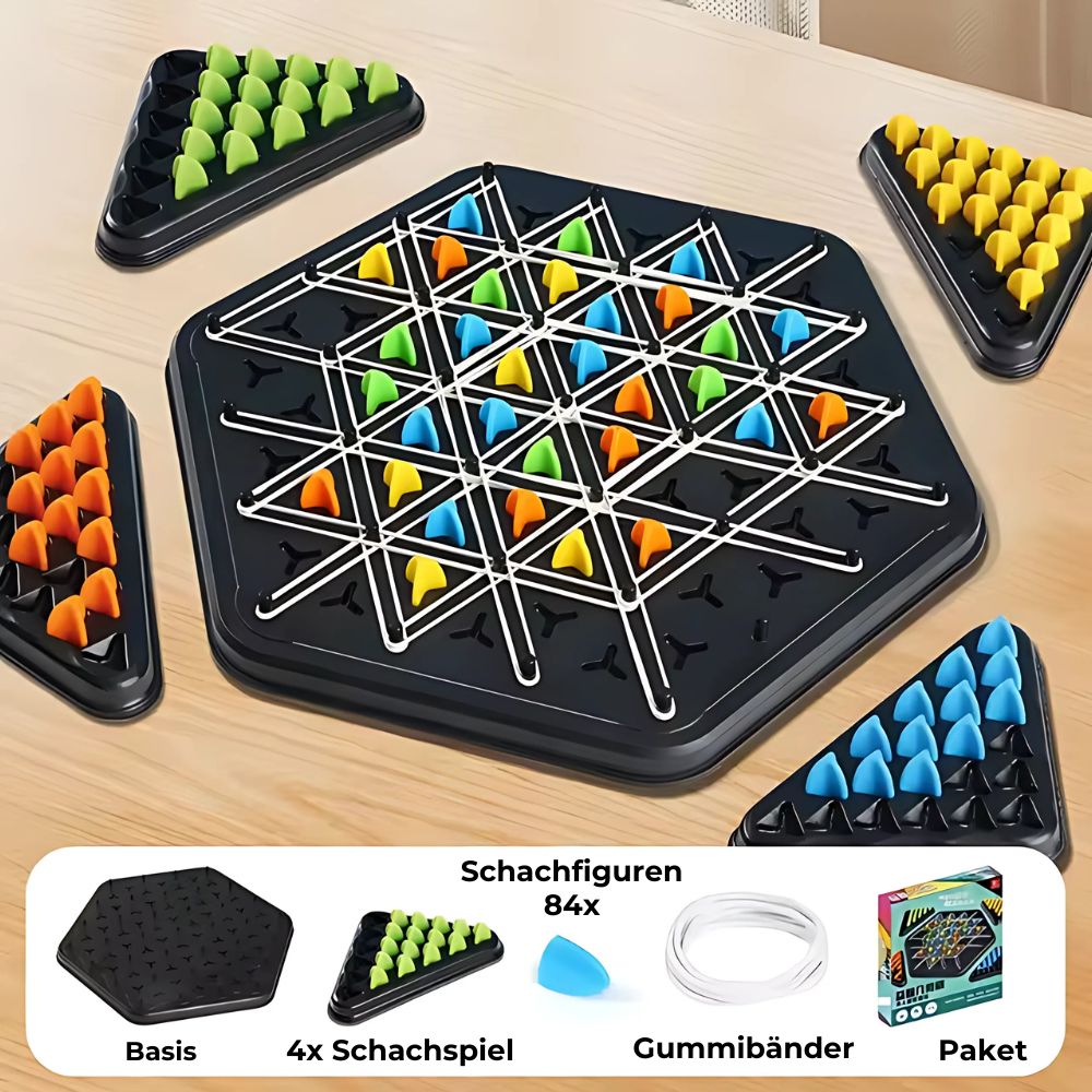 Strategiespiel mit Dreieck-Ketten-Mechanik -    Zorenza