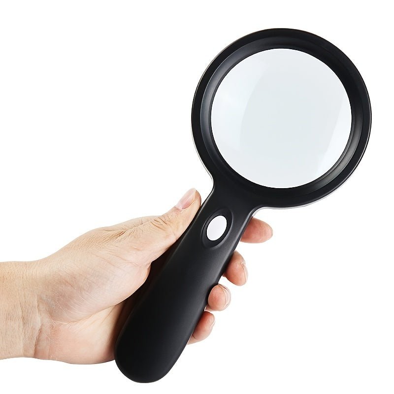 Lupemit LED-Beleuchtung – Handlupe für präzise Detailarbeit -    Zorenza