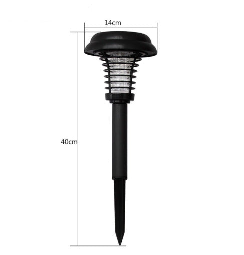 Solar-Mückenlampe mit UV-Licht – Automatischer Schutz bei Dämmerung -    Zorenza