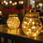 Solar-Gartenlaterne mit Crackle-Glas – Dämmerungssensor -    Zorenza