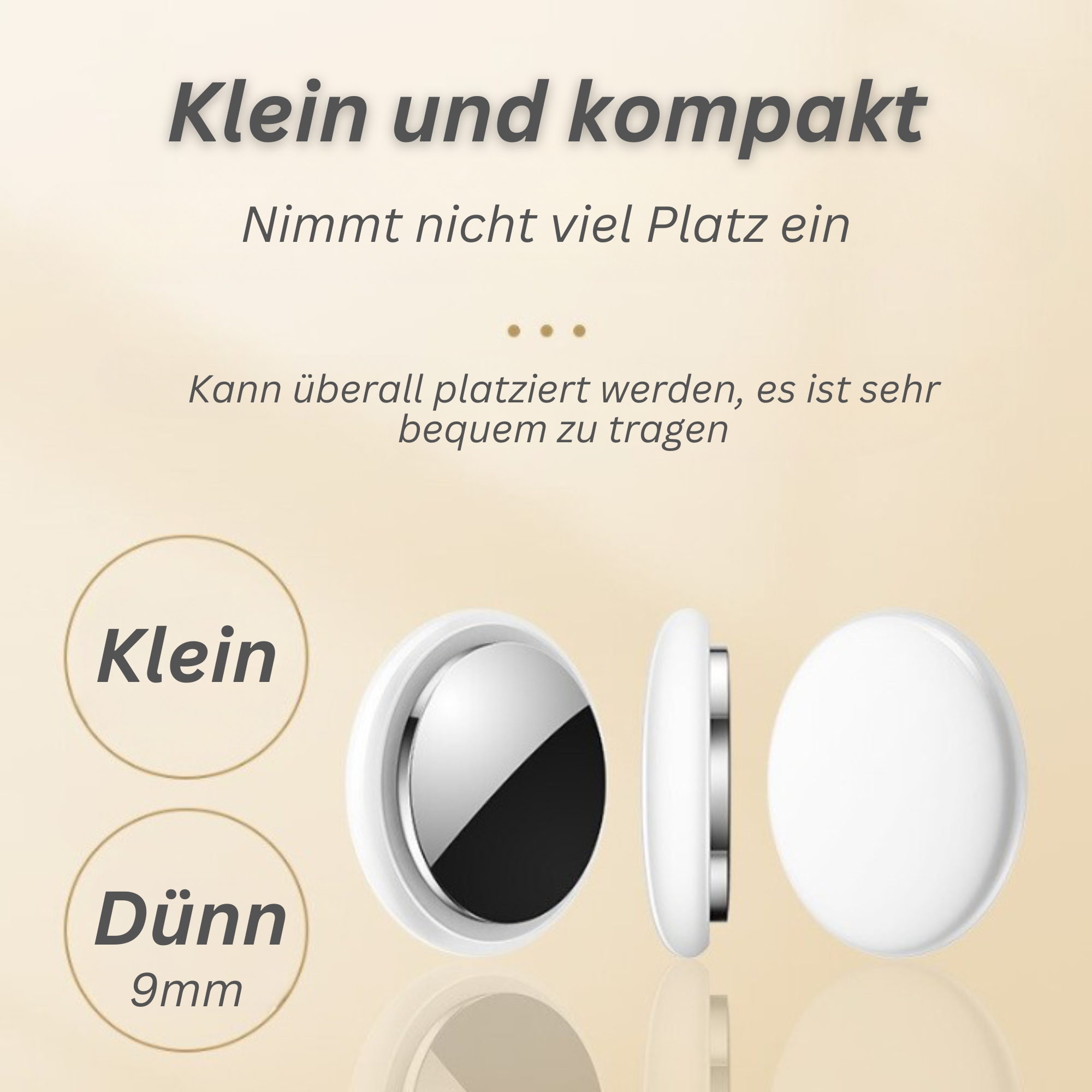 Mini GPS OrtungsgerätBluetooth Tracker für Schlüssel -    Zorenza