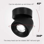 LED Spotlight Aluminium – Dimmbar mit 340° Rotation -    Zorenza