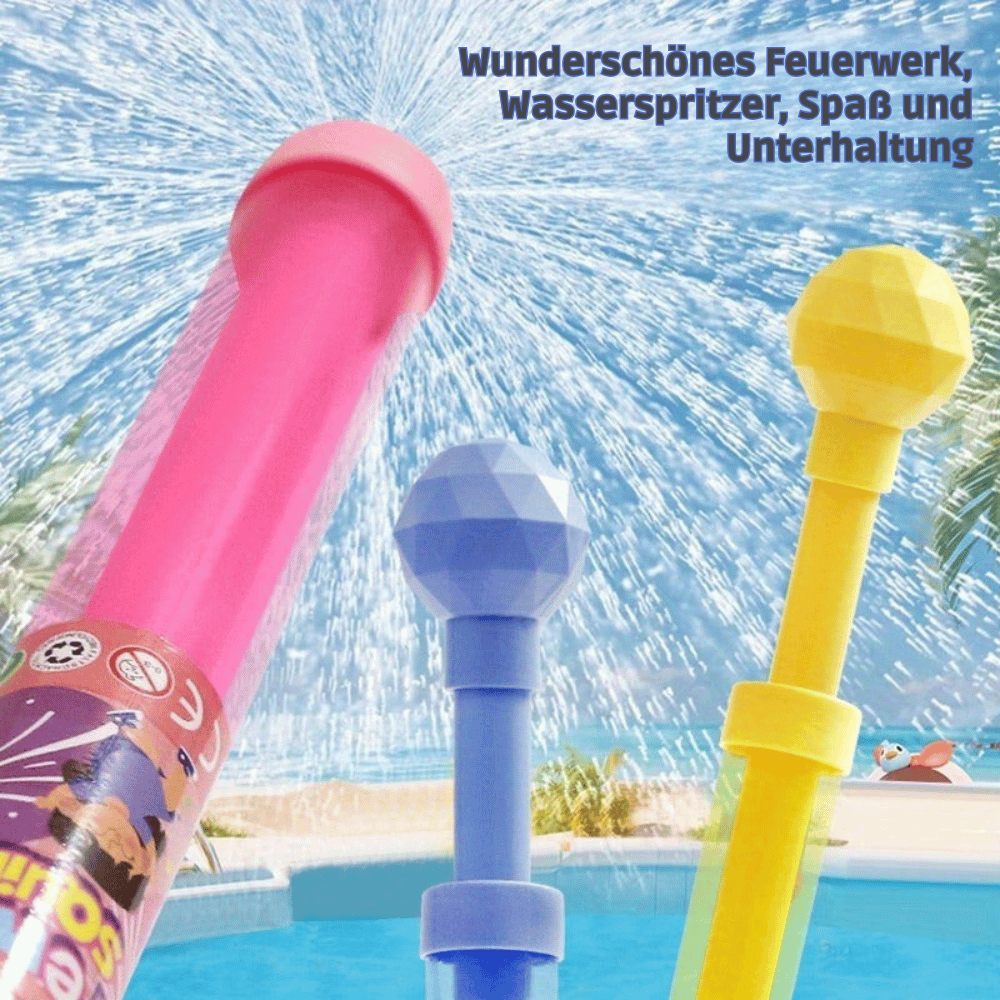 Wasserkanone Kunststoff 44,5 cm – Pumpaktion für Garten und Strand -    Zorenza
