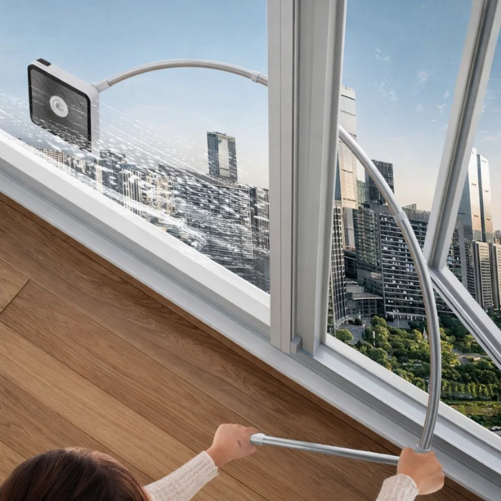 Magnetischer Fensterreiniger – beidseitige Reinigung von innen -    Zorenza