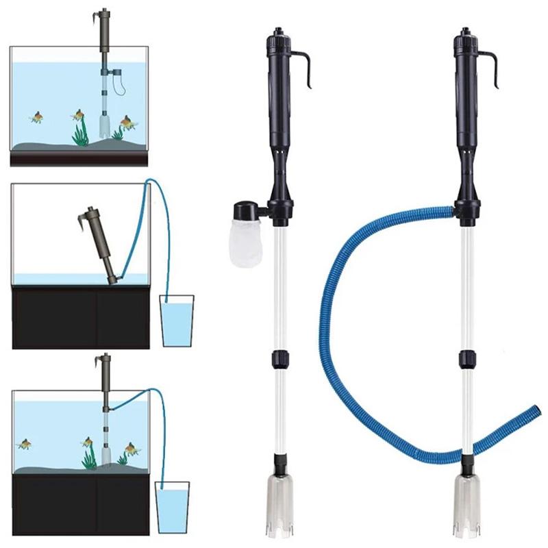 Aquarium Wasserwechsler automatisch mit Kiesreiniger -    Zorenza