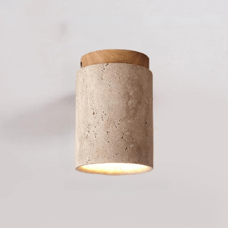 Deckenleuchte Travertin mit integrierter LED -    Zorenza