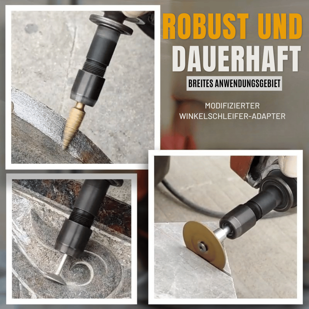 Winkelschleifer-Adapter für Schleifen, Polieren und Schneiden -    Zorenza
