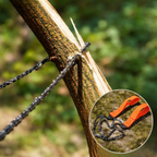 Klapp-Handsäge für Camping und Outdoor mit Feuerstarter -    Zorenza