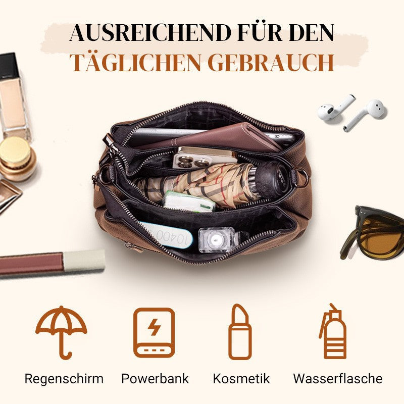 Schultertasche Kunstleder mit verstellbarem Riemen -    Zorenza
