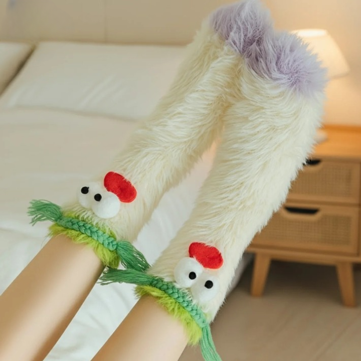 3D-Motivsocken Fleece – Kuschelig Warm für Zuhause -    Zorenza