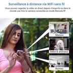 Mini Überwachungskamera 4K HD mit Weitwinkel und Speicheroptionen -    Zorenza
