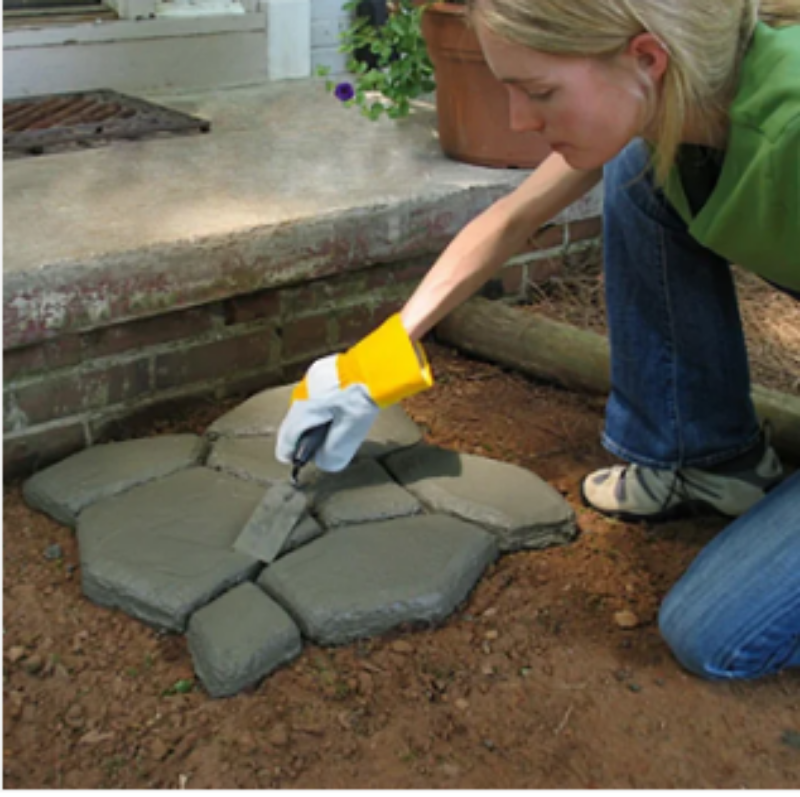 Betonweg-Schablone – Gartenwege einfach selbst gestalten Zorenza