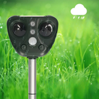 Ultraschall Vogelschreck Solar – Wetterfest für Garten und Hof -    Zorenza
