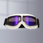 Motorradbrille Vintage mit einstellbarem Band -    Zorenza