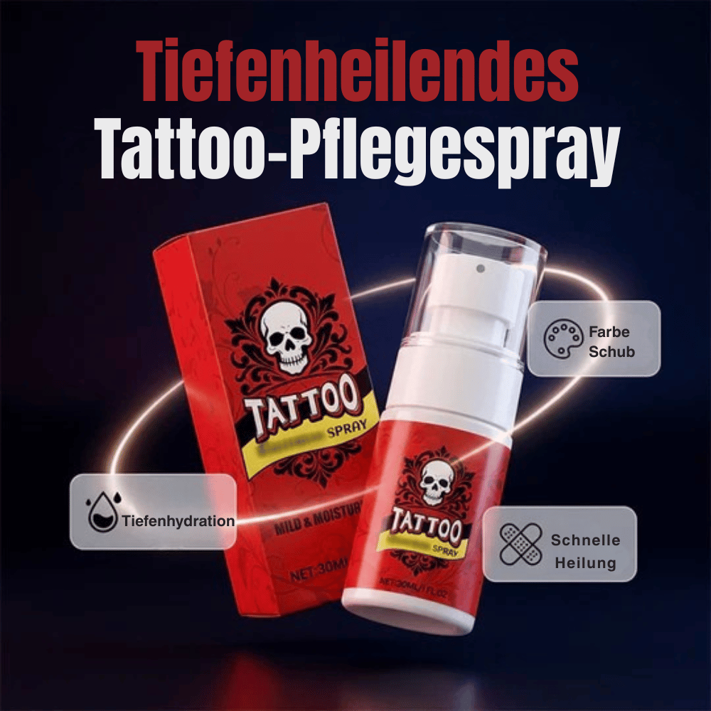 Tattoo-Pflegespray für frische Farben – 30 ml -    Zorenza