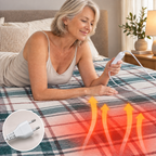 Elektrische Heizdecke mit automatischem Thermostat -    Zorenza