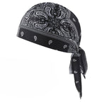 Kopftuch Radfahren elastisch mit Bandana-Muster -    Zorenza