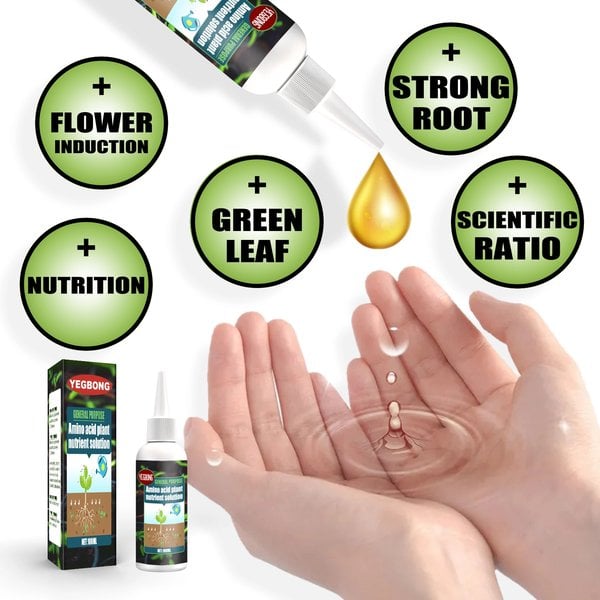 Pflanzendünger flüssig 30 ml für Blüten und Wachstum -    Zorenza
