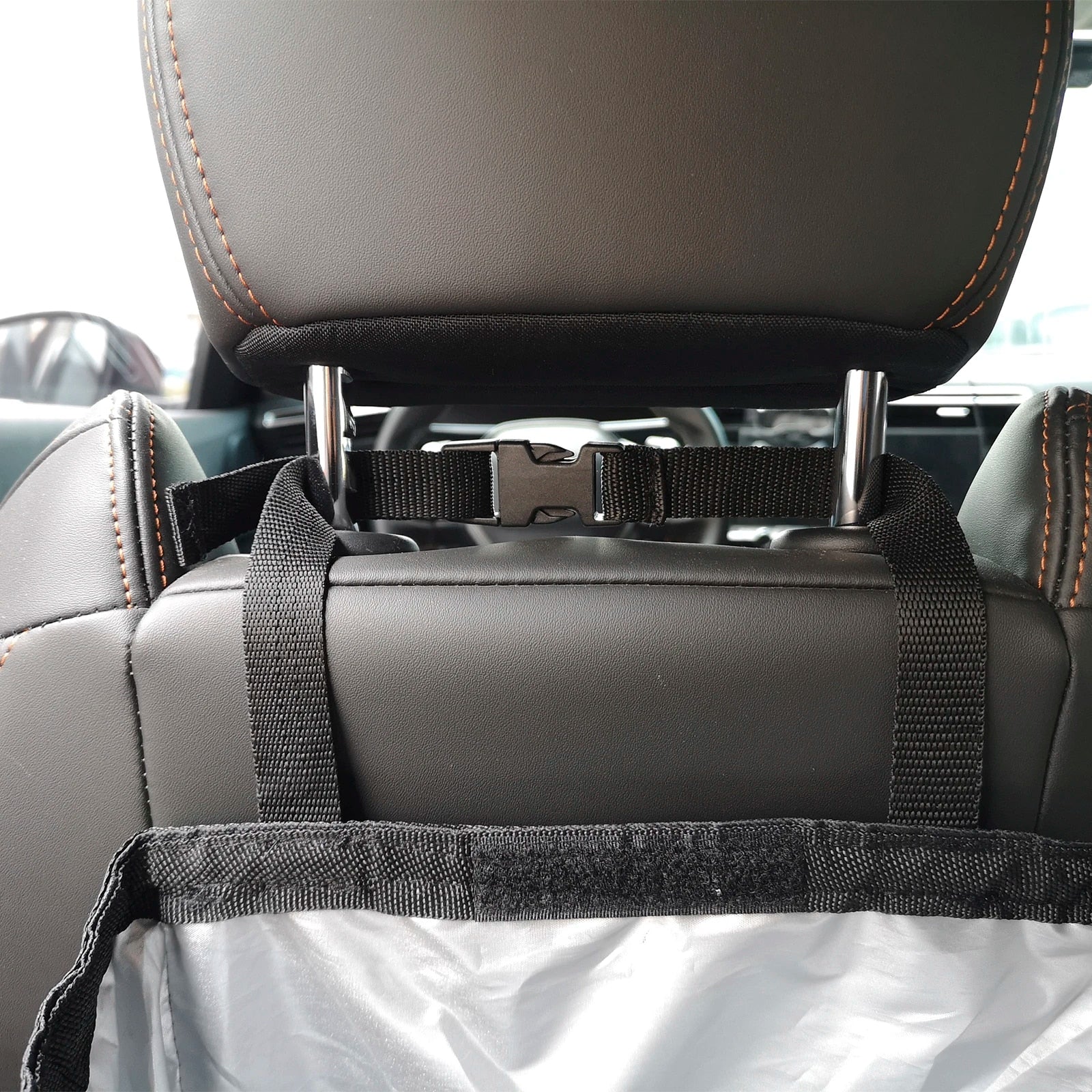 Auto-Organizer mit Netztaschen für Rücksitzlehne -    Zorenza