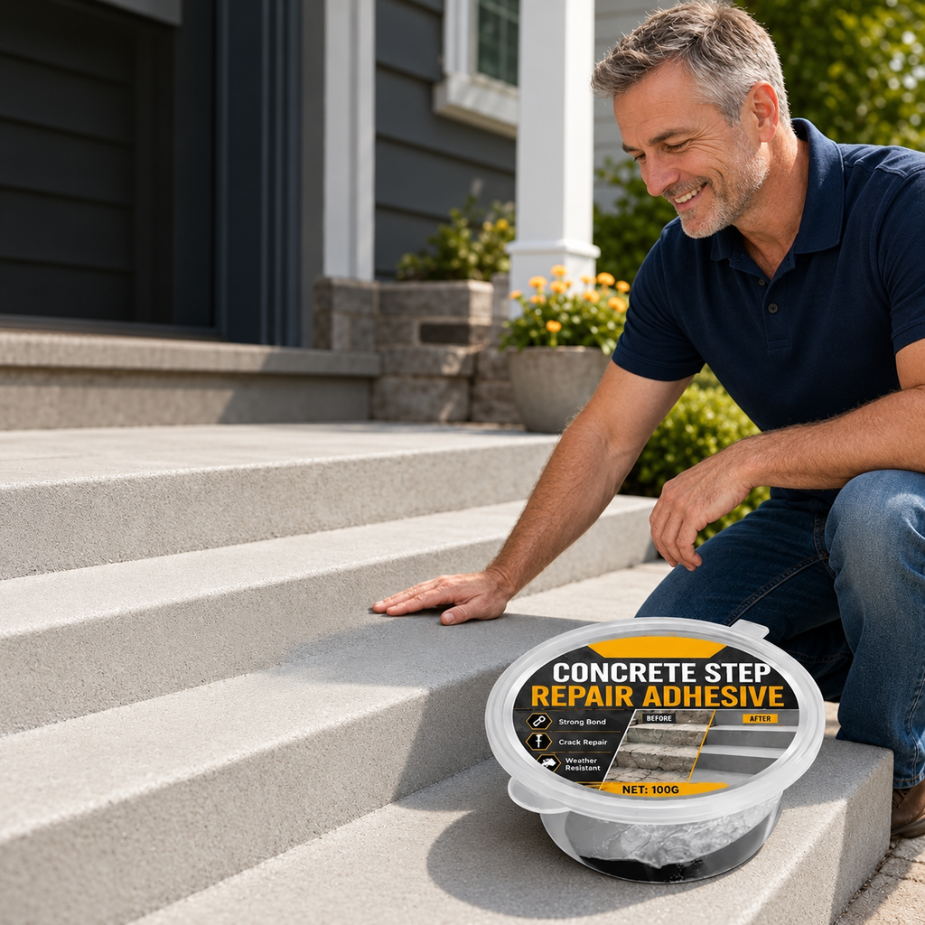 Beton-Reparaturmasse für Risse und Betonstufen -    Zorenza