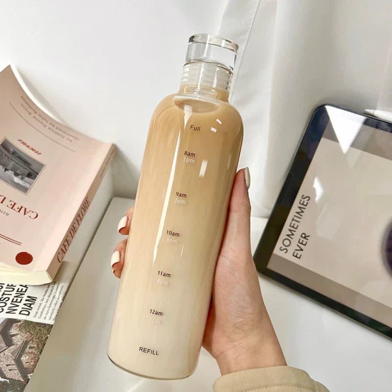 Trinkflasche mit Zeitmarkierung -    Zorenza