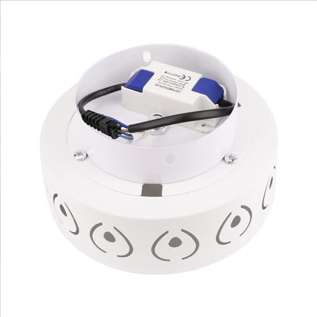 LED-Deckenleuchte Ø 28 cm — Warm- & Kaltweiß, Sternenmuster für Flur & Eingang -    Zorenza