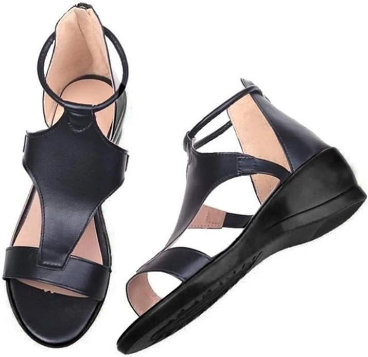 Keilsandalen mit Riemchen und Fußbett -    Zorenza
