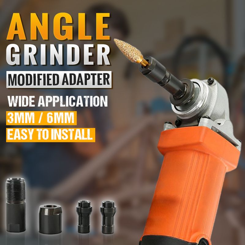 Winkelschleifer Adapter mit modifiziertem Spannfutter -    Zorenza