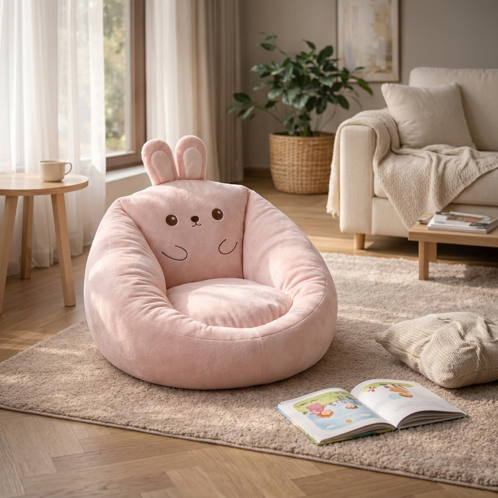 Plüsch-Bodensessel mit Tiermotiv -    Zorenza