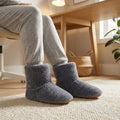 Beheizbare Hausschuhe mit USB, waschbar, rutschfeste Sohle, Gr. 35–43 -    Zorenza