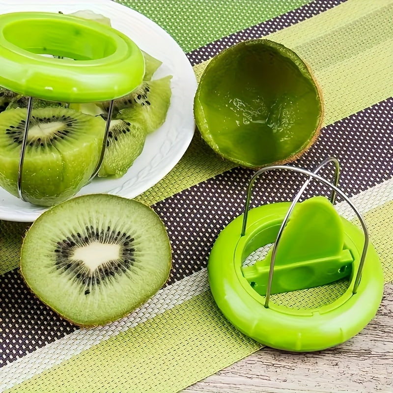 Kiwi-Schneider mit Edelstahl-Klingen – Perfekte Scheiben -    Zorenza