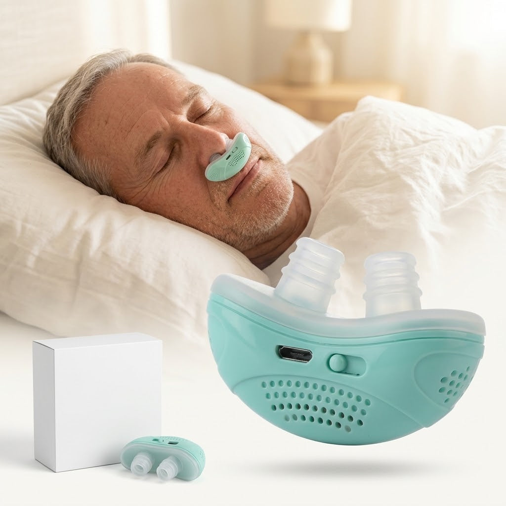 Anti-Schnarch-Gerät Mini mit Doppelventilator -    Zorenza