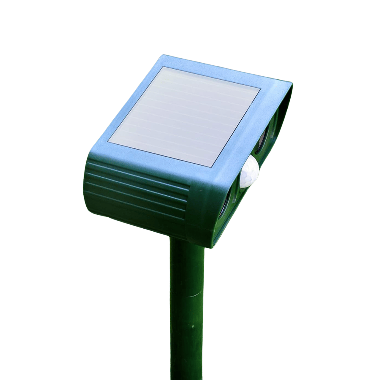 Tierschreck Ultraschall mit Solarladung – Wetterfest IP44 -    Zorenza