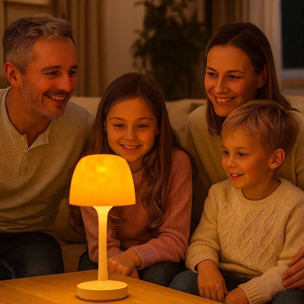LED Tischleuchte mit RGB Farbwechsel und Touch-Steuerung -    Zorenza