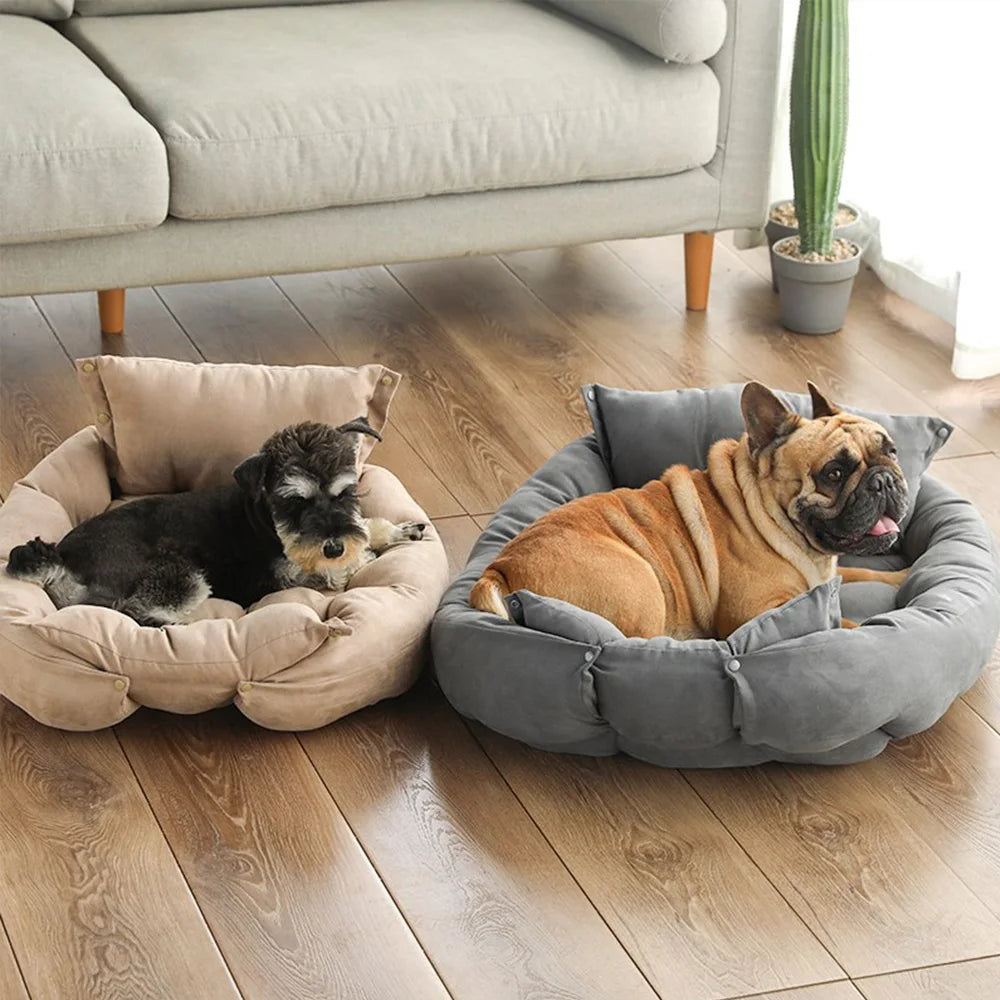 3-in-1 Haustierbett – Sofa, Matte oder Schlafhöhle Zorenza