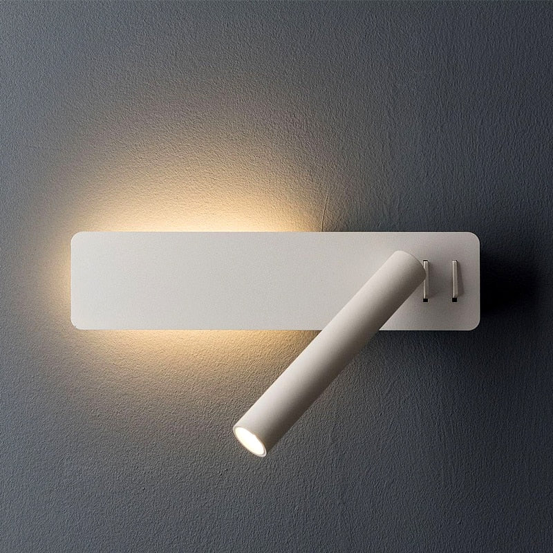 LED-Wandleuchte mit schwenkbarem Leselicht -    Zorenza