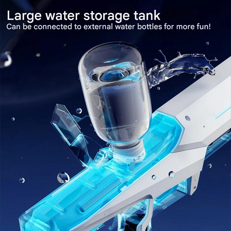 Automatisches Wasserpistol mit 1L Tank und 10m Reichweite -    Zorenza