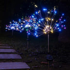 Solar-Feuerwerk-Lichterkette mit flexiblen Ästen -    Zorenza