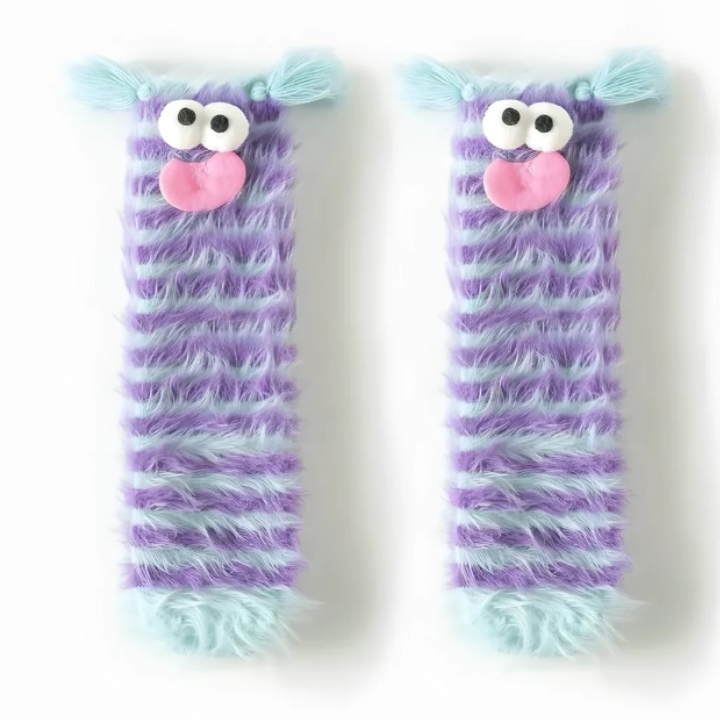 3D-Motivsocken Fleece – Kuschelig Warm für Zuhause -    Zorenza
