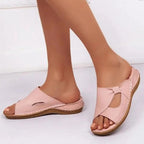 Orthopädische Sandalen Leder – Komfort und Schmerzlinderung -    Zorenza