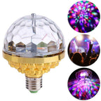 LED Discokugel mit E27 Fassung und Rotationsfunktion -    Zorenza