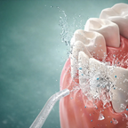Mundhygiene Wasserstrahlgerät mit auswechselbaren Düsen Zorenza