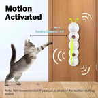 Wandmontiertes Katzenspielzeug – Automatisiertes Bewegungssystem - Zorenza