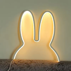 Hasen-Nachtlicht LED mit Farbwechsel und USB-Aufladung -    Zorenza