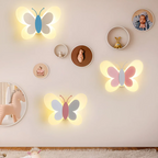 LED-Wandleuchte Schmetterling mit warmweißem oder kaltem Licht -    Zorenza