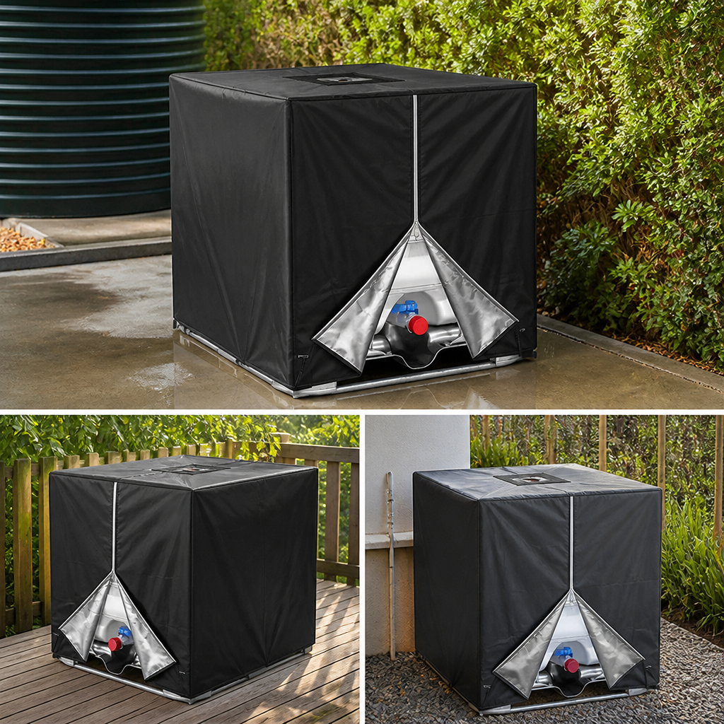 IBC-Tankabdeckung 1000 L aus Oxford-Gewebe -    Zorenza