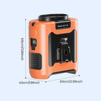 Handsfree Taillenventilator – Wiederaufladbar mit Gürtelclip -    Zorenza