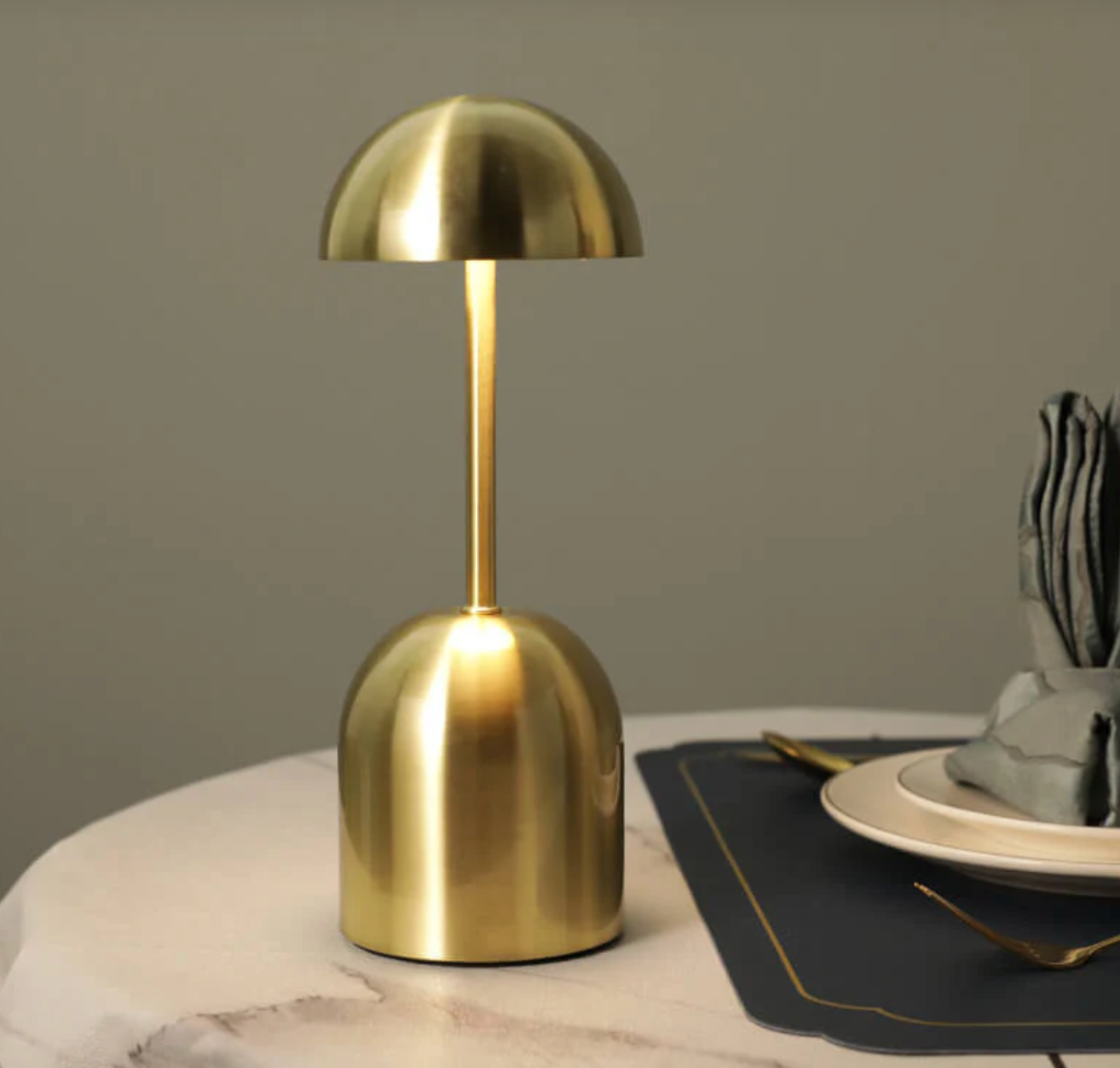 LED-Tischlampe Metall mit Touch-Steuerung und Dimmer -    Zorenza