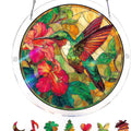 Sonnenfänger Acryl rund 18,8 cm – Farbspektrum-Design -    Zorenza
